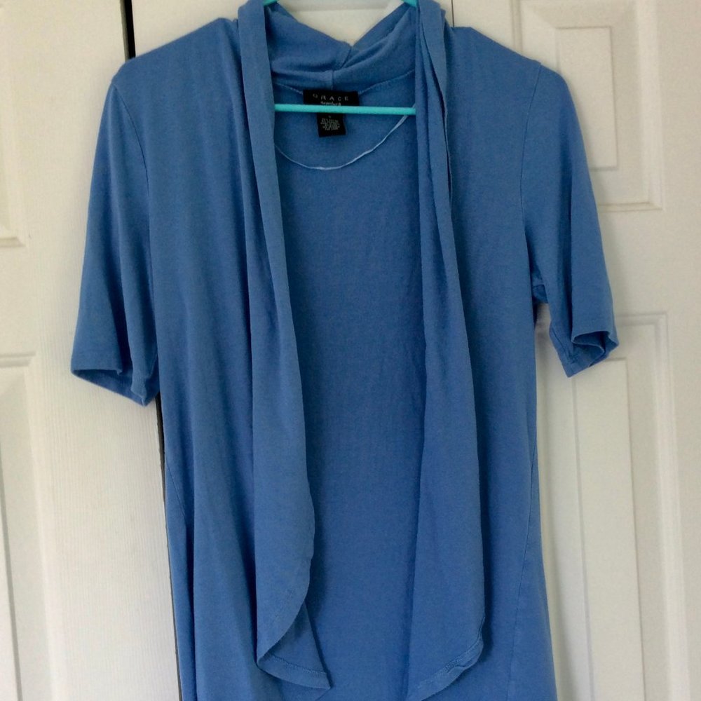 Grace Cardigan Blue Size Small